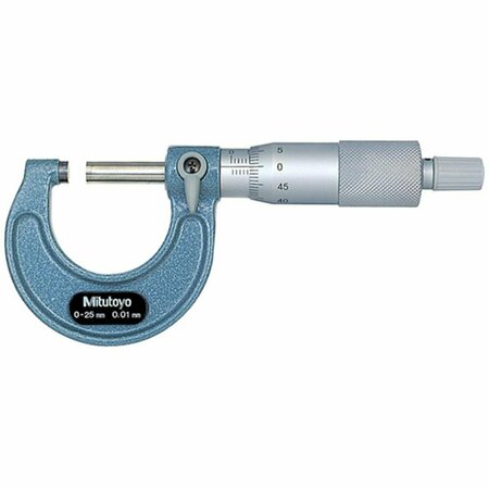 BEAUTYBLADE 0-25 mm Outside Mechanical Micrometer with Ratchet Stop BE3729140